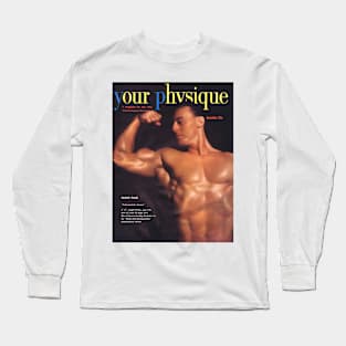 YOUR PHYSIQUE - Vintage Physique Muscle Male Model Magazine Cover Long Sleeve T-Shirt